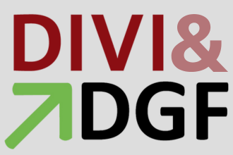 Logos von DIVI und DGF