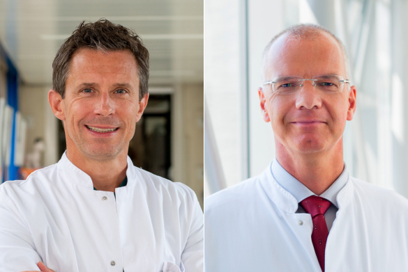 Professor Florian Hoffmann und Professor Felix Walcher