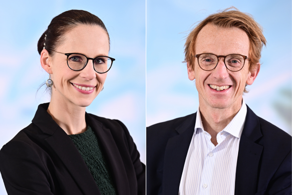 PD Dr. Aileen Hill und Prof. Christian Stoppe