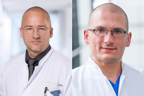 Professor Onnen MÃ¶rer und Privatdozent Alexander Supady