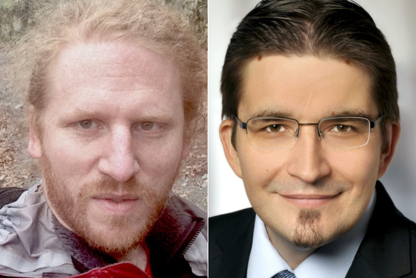 Dr. Tobias Bexten und Prof. Reinhard Strametz