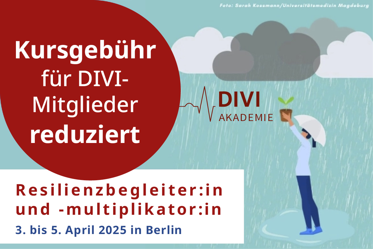 rabattierte Kursgebühr für Pflege- und Therapiepersonal April