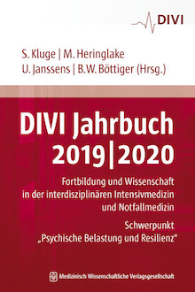 Titelblatt des DIVI-Jahrbuchs 2019/2020
