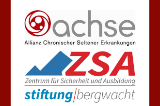 Logos ACHSE + Bergwacht