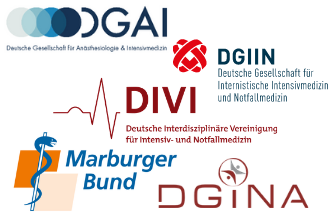 Logos der DIVI und anderer