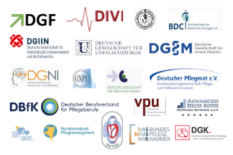 Logos der Unterstützer der Pflege-Reform