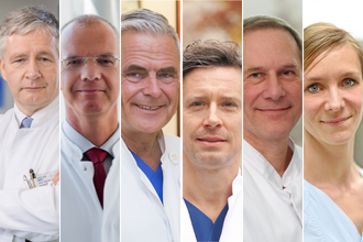 Portraits von 6 DIVI-Präsidiumsmitglieder