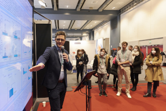 E-Poster-Präsentation auf dem DIVI