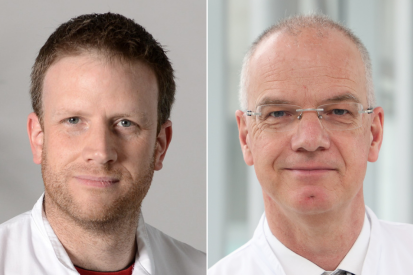 Dr. Dominik Hinzmann und Prof. Felix Walcher