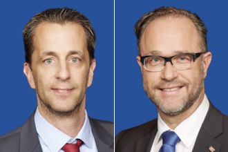 Prof. Dr. med. Alexander Zarbock und Prof. Dr. med. Oliver Sakowitz