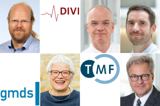 Vertreter von DIVI, TMF und GMDS