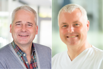 Dr. Klaus Michael Lücking und Prof. Klaus Hahnenkamp