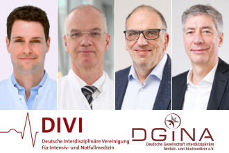 Vertreter der DIVI und DGINA