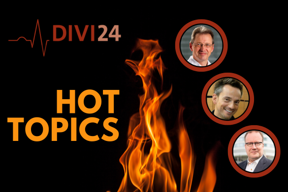 Feuer mit drei Referenten-Bildern