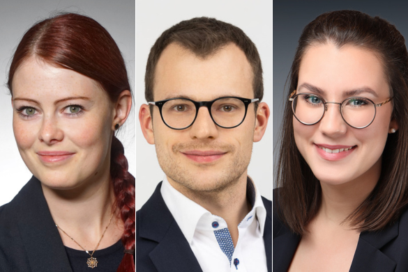 Diana Freund, Dr. David Josuttis und Louisa Jahnke