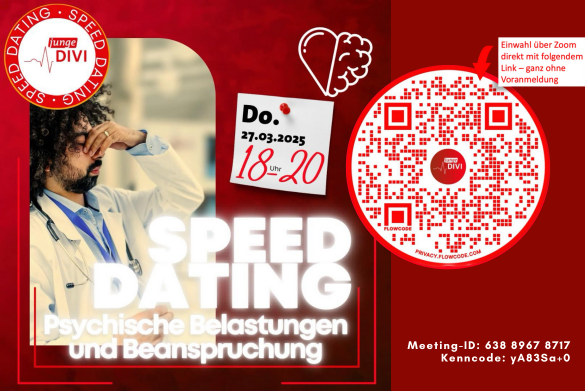 27. März: Nächstes Speed-Dating der Jungen DIVI