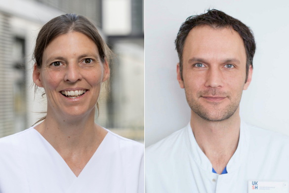 PD Dr. Katrin Fink und Dr. Sebastian Wolfrum