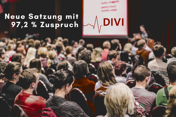 Neue Satzung mit 97,2 % Zuspruch